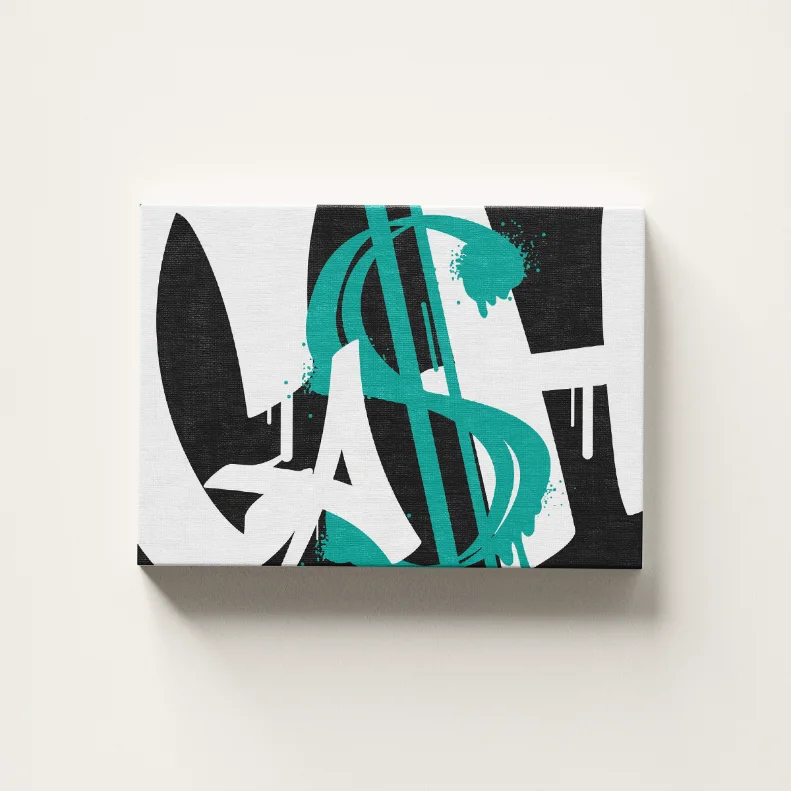 slike-na-platnu-apstrakt-crno-40x60cm_0011_44 CASH – PREMIUM ŠTAMPA – Manifest Finansijske Moći – Juliana Horvat