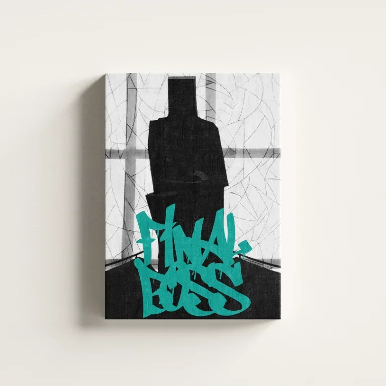 FINAL BOSS – PREMIUM ŠTAMPA- Simbol Neprikosnovene Dominacije – Juliana Horvat