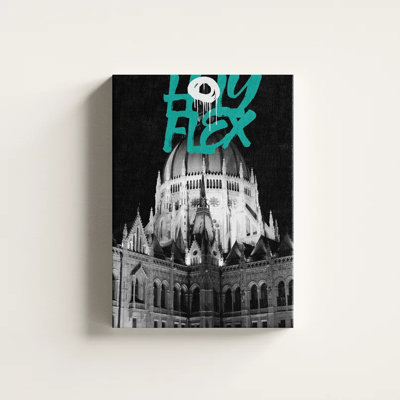 slike-na-platnu-apstrakt-crno-40x60cm_0028_18 HOLY FLEX – PREMIUM ŠTAMPA – Arhitektura Moći – Juliana Horvat